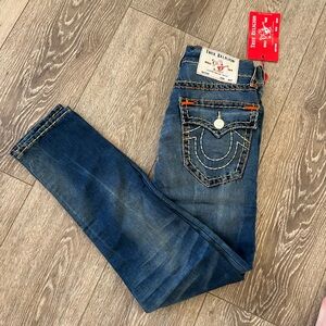 NWT True Religion Rocco relaxed fit skinny jeans